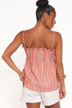 Carson Pleated Top