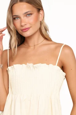 Carson Pleated Top