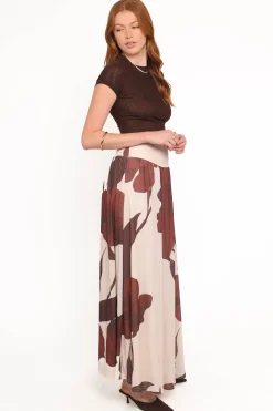 Cascade Maxi Skirt