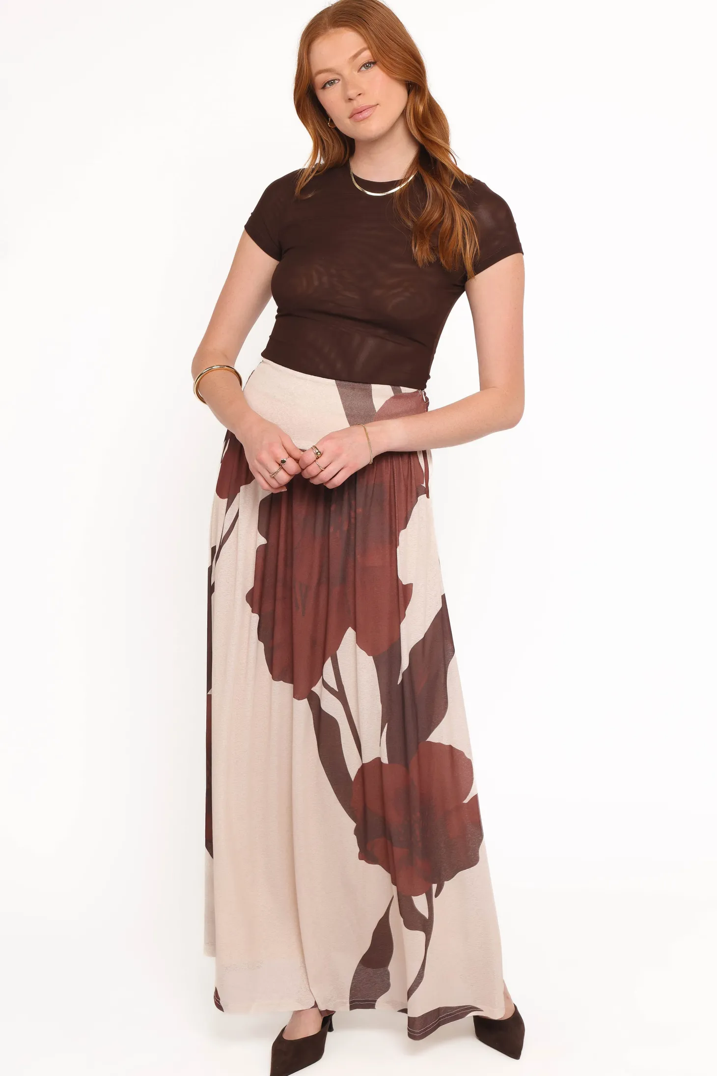 Cascade Maxi Skirt