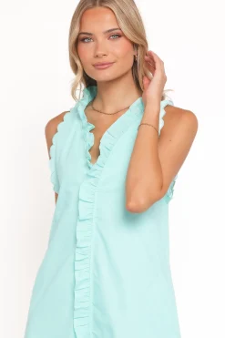 Cassandra Ruffle Mini Dress