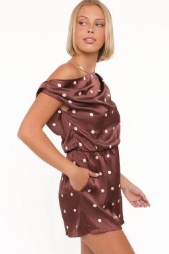 Cassidy One Shoulder Romper