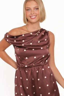 Cassidy One Shoulder Romper