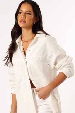 Cassie Oversized Denim Shacket