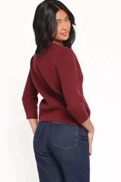 Cataline Button Front Top