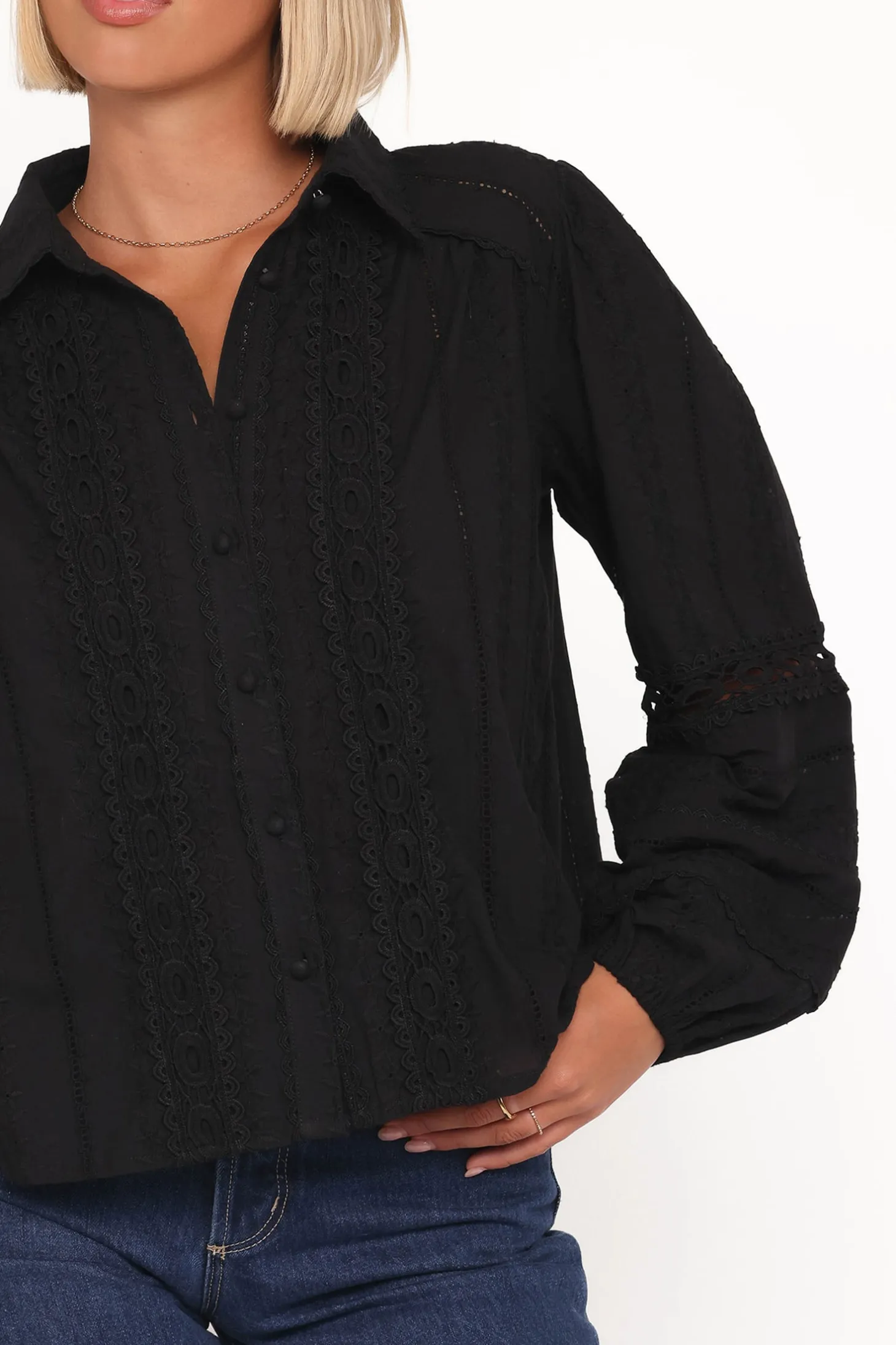 Catania Lace Inset Top