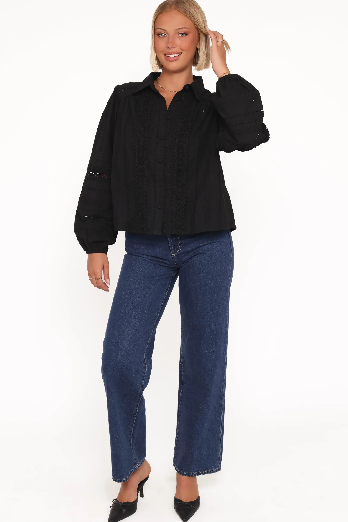 Catania Lace Inset Top
