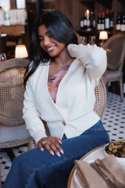Caterina Button Cardigan