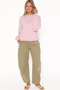 Cayley Patchwork Sweatshirt