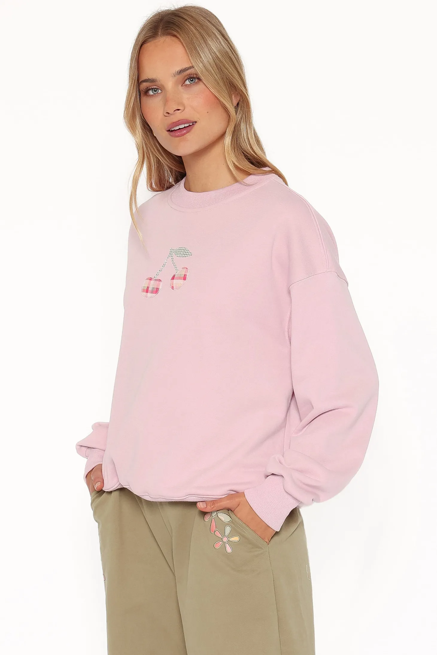 Cayley Patchwork Sweatshirt