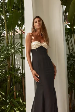 Cecilia Strapless Maxi Dress