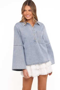 Celestia Denim Top