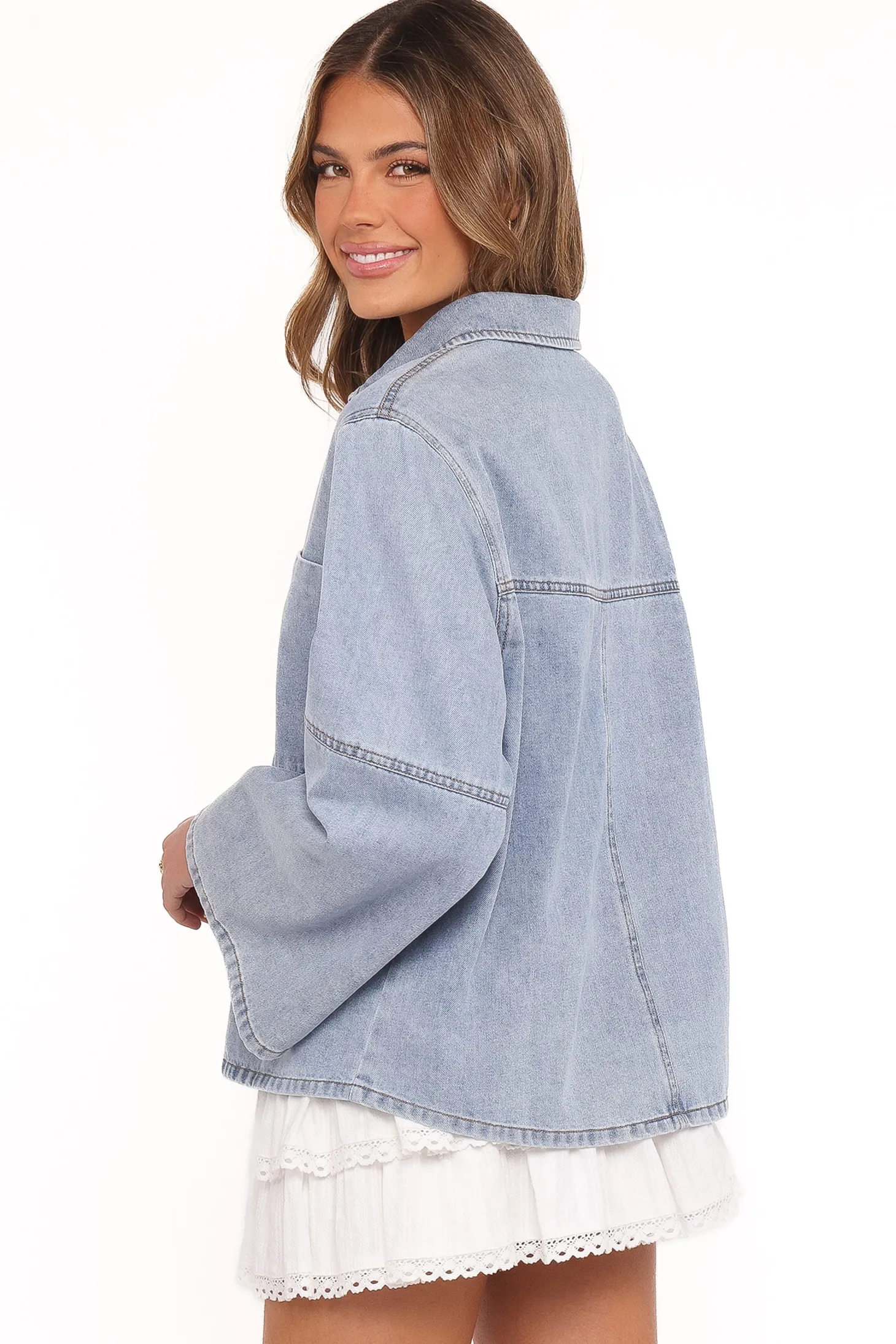 Celestia Denim Top
