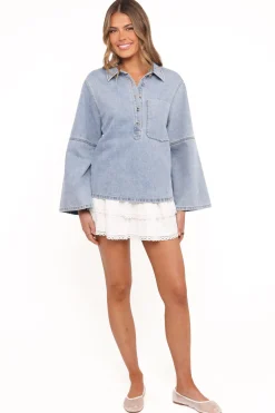 Celestia Denim Top