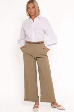 Ceres Belted Wide Leg Pant