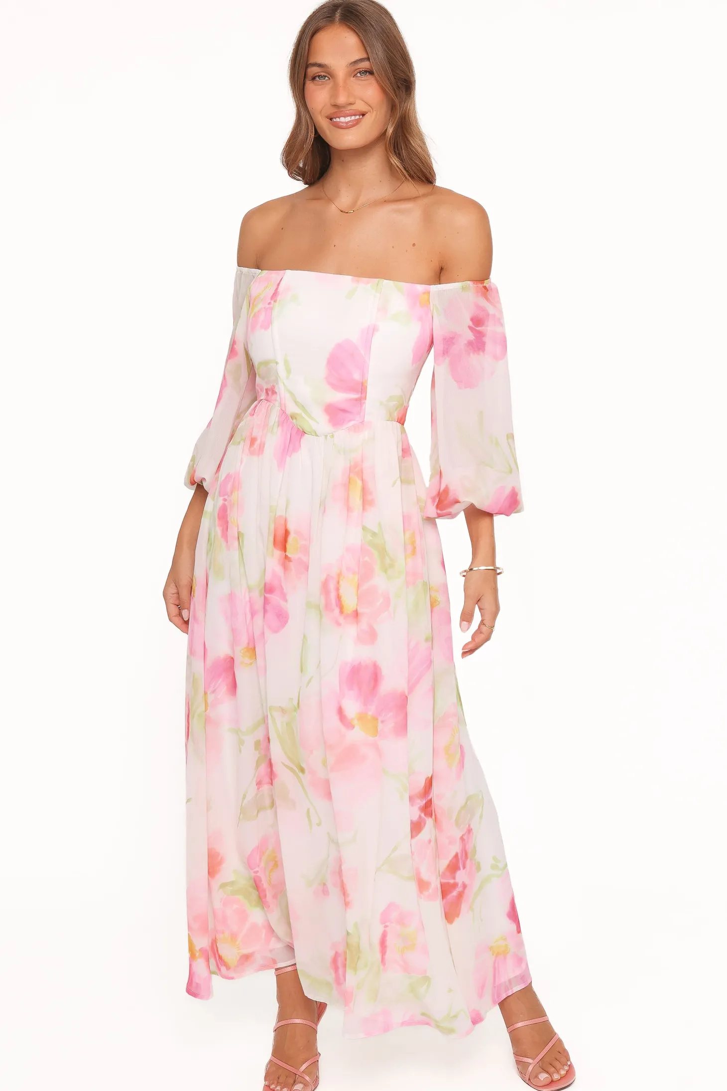 Chantel Off Shoulder Maxi Dress