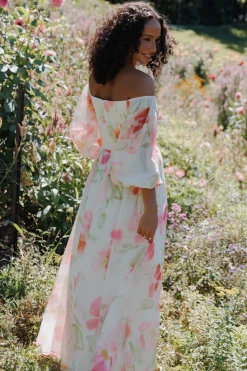 Chantel Off Shoulder Maxi Dress