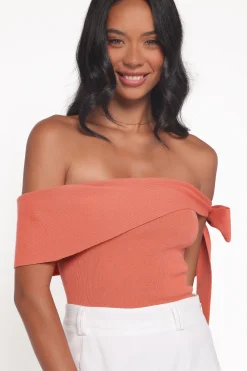 Charama Off Shoulder Knit Top
