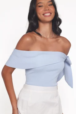 Charama Off Shoulder Knit Top