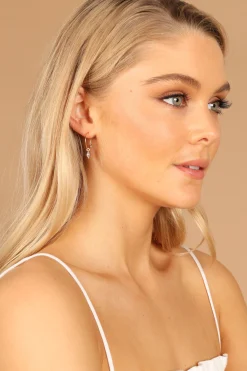 Charlotte Drop Hoop Earrings 3 Pack
