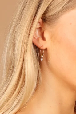 Charlotte Drop Hoop Earrings 3 Pack