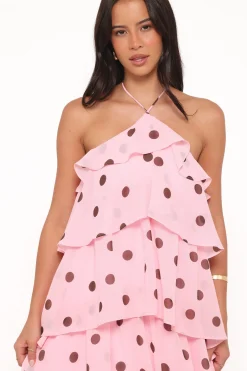 Chasity Halterneck Maxi Dress