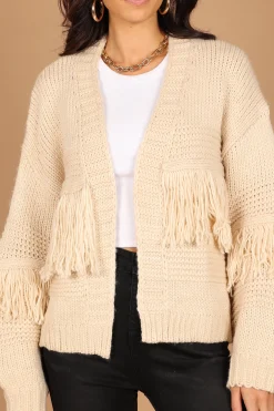 Cheryl Fringe Cardigan Sweater
