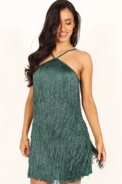 Chrissy Halterneck Mini Dress