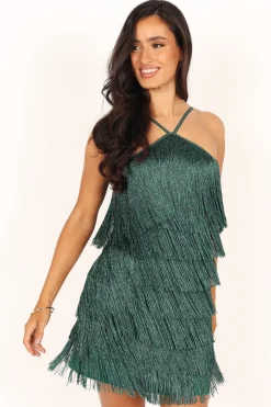 Chrissy Halterneck Mini Dress