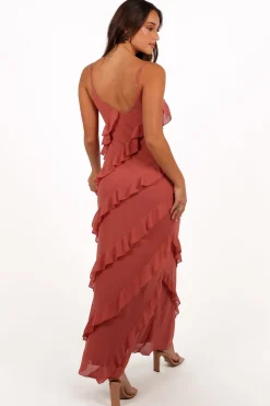 Ciao Ruffles Maxi Dress