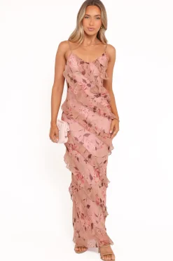 Ciao Ruffles Maxi Dress