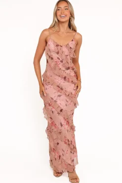 Ciao Ruffles Maxi Dress