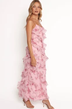 Ciao Ruffles Maxi Dress
