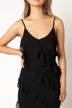 Ciao Ruffles Maxi Dress