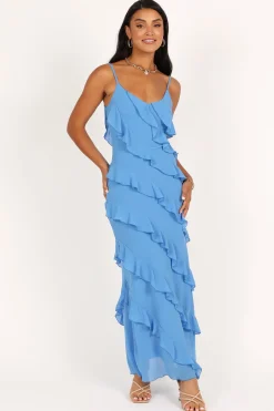Ciao Ruffles Maxi Dress