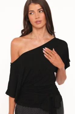 Clarke Off The Shoulder Tie Top
