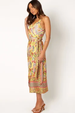 Clement Wrap Midi Dress