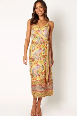 Clement Wrap Midi Dress