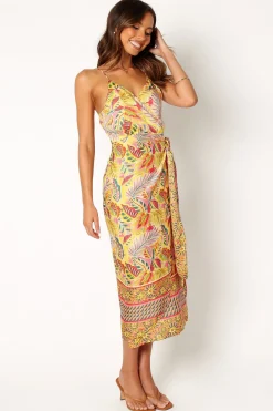 Clement Wrap Midi Dress