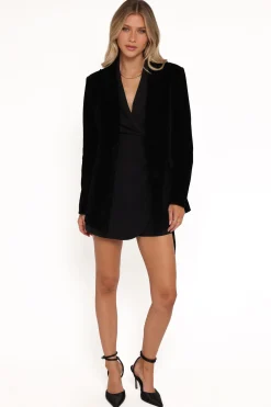Clive Velvet Blazer