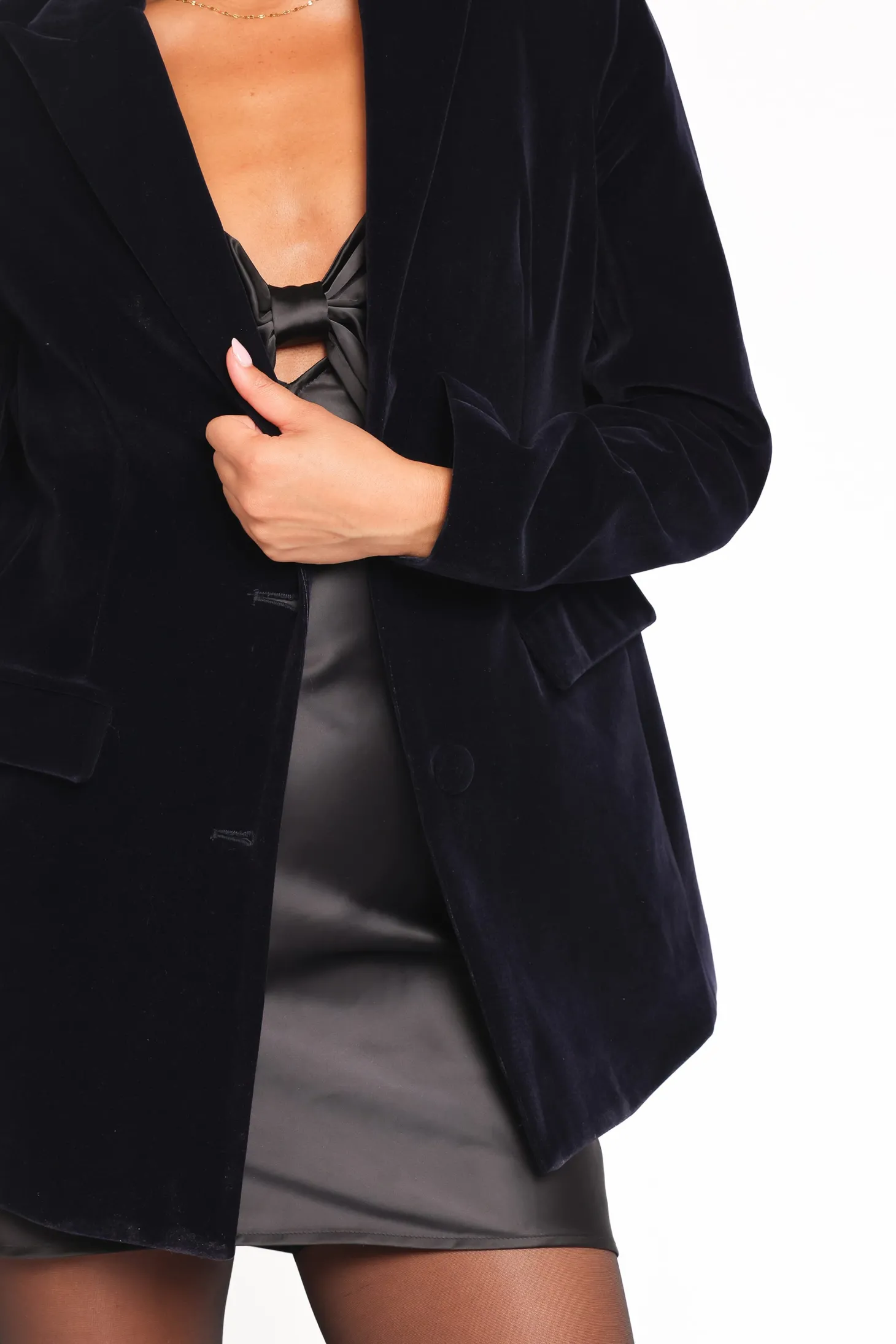 Clive Velvet Blazer