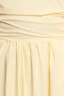 Clo Puff Sleeve Midi Dress