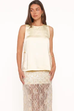 Coleman Side Slit Top