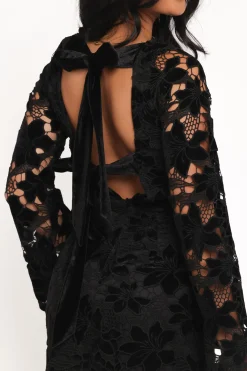 Cynthia Velvet Lace Mini Dress