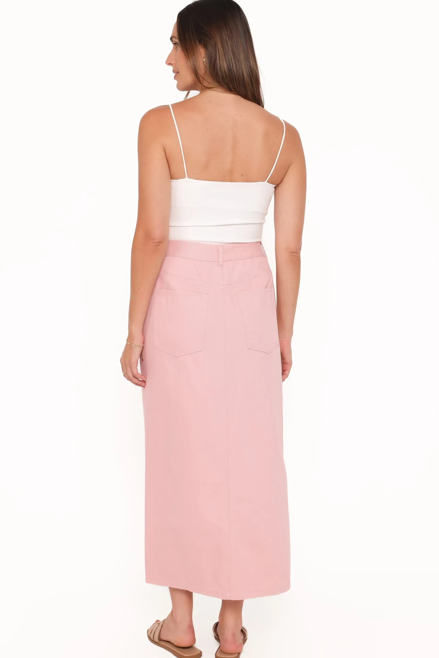 Dana Denim Midi Skirt
