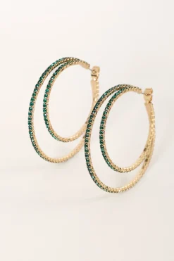Dancer Double Hoop Earrings