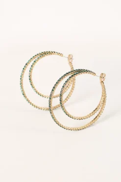 Dancer Double Hoop Earrings