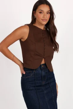 Daniella Linen Vest