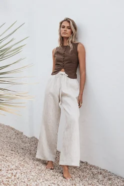 Daniella Linen Vest