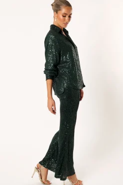 Darcy Sequin Two Piece Pant Set